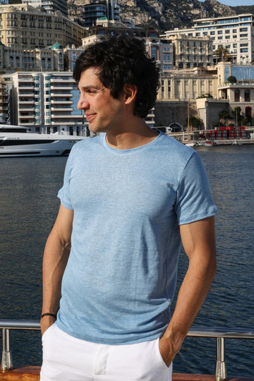 LIGHT BLUE T-SHIRT